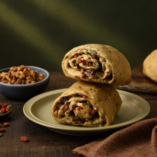 雜糧堅果捲3入 (全素)