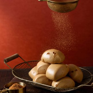 寶山黑糖小饅頭(12入) (全素)